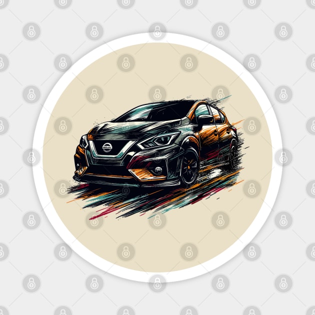 Nissan Versa Magnet by Vehicles-Art